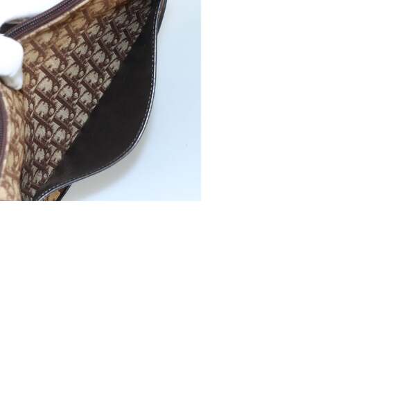 DIOR Trotter Canvas Shoulder Bag Brown - Picture 13 of 13